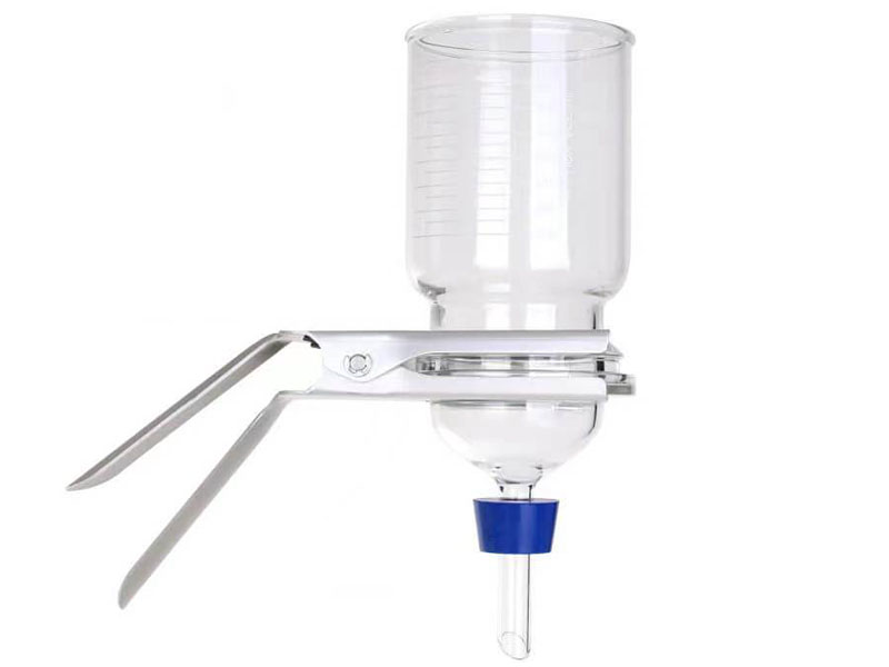 1000ml 玻璃過濾漏斗 磨砂玻璃支撐層